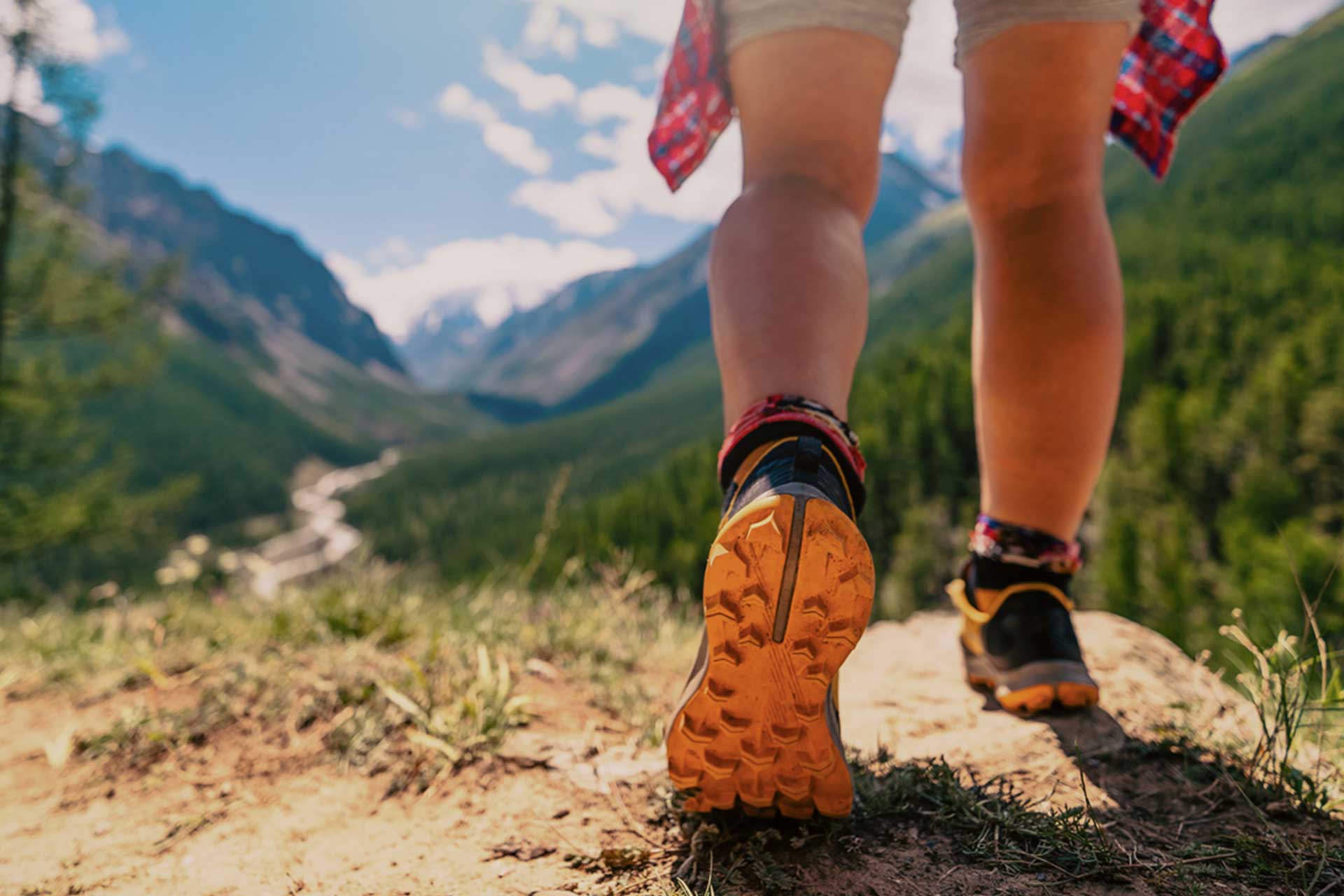 Woman Hiking 